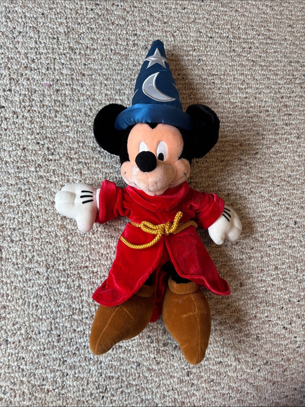 Disney sorcerer Mickey Mouse plush